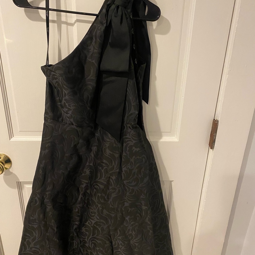 Elegant Black One-Shoulder Dress